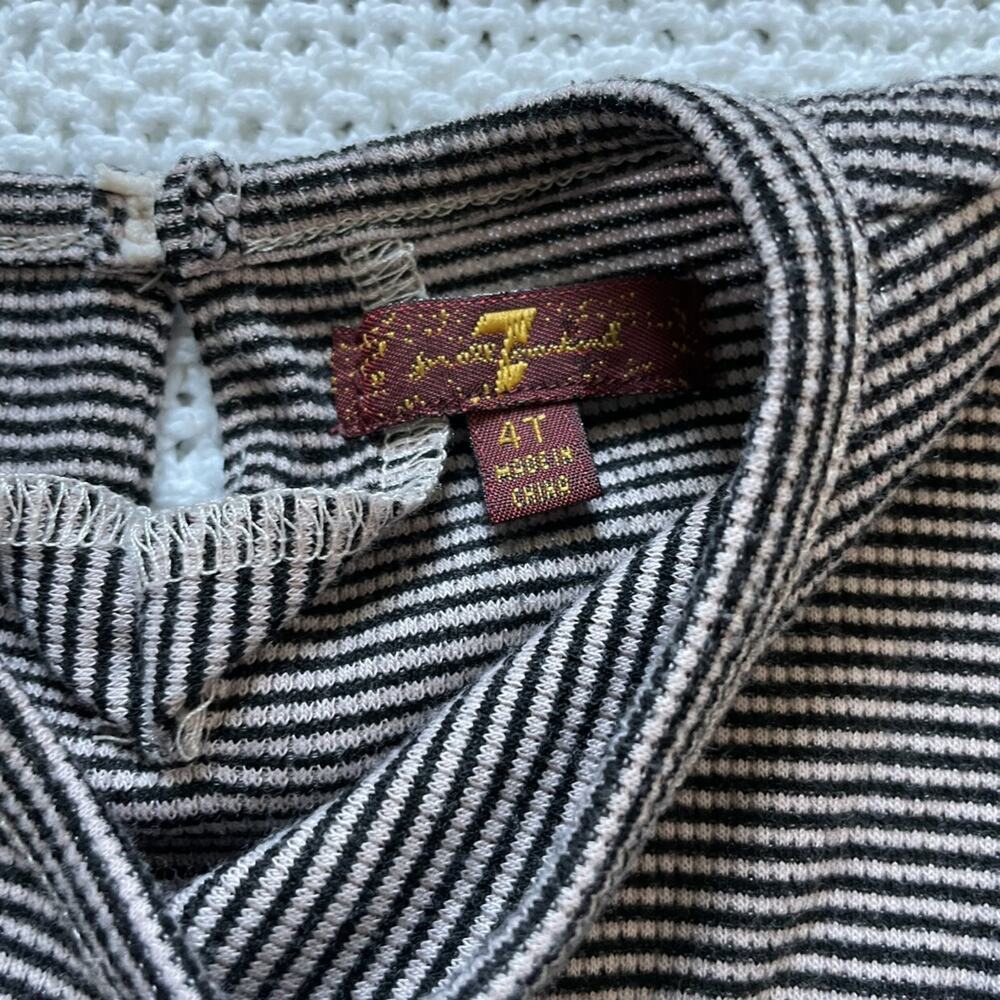 7 For All Mankind Ribbed Tee - Picture 3 of 3